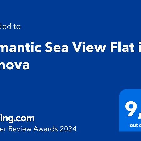 Romantic Sea View Flat In Genova Exteriér fotografie