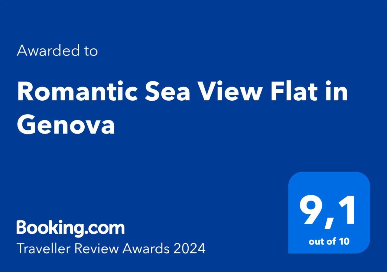 Romantic Sea View Flat In Genova Exteriér fotografie